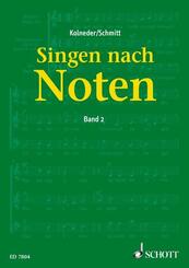 Singen nach Noten