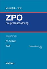 Zivilprozessordnung. ZPO