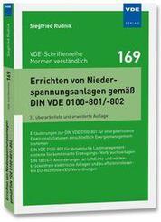 Errichten von Niederspannungsanlagen gem&auml;&szlig; DIN VDE 0100-801/-802