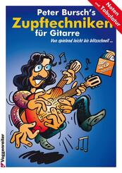 Peter Bursch's Zupftechniken f&uuml;r Gitarre, m. Audio-CD