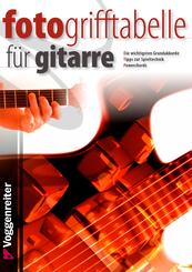 Fotogrifftabelle f&uuml;r Gitarre