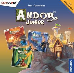 Die gro&szlig;e Andor Junior H&ouml;rbox Folgen 1-3 (3 Audio CDs),3 Audio-CD