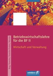 Betriebswirtschaftslehre f&uuml;r die BF II, Ausgabe Rheinland-Pfalz