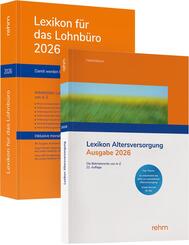 Buchpaket Lexikon f&uuml;r das Lohnb&uuml;ro und Lexikon Altersversorgung 2026