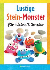 Lustige Stein-Monster f&uuml;r kleine K&uuml;nstler