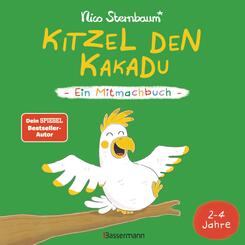 Kitzel den Kakadu - Ein Mitmachbuch zum Sch&uuml;tteln, Schaukeln, Pusten, Klopfen und sehen, was dann passiert. Von 2 bis 4 Jahren. Vom Bestsellerautoren (Sch&uuml;ttel den Apfelbaum)