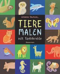 Tiere malen mit Tafelkreide. F&uuml;r Kinder ab 5 Jahren
