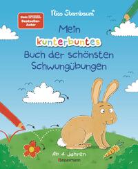 Mein kunterbuntes Buch der sch&ouml;nsten Schwung&uuml;bungen. Schreibvorbereitung f&uuml;r Kindergarten, Vorschule und Grundschule. Ab 4 Jahre