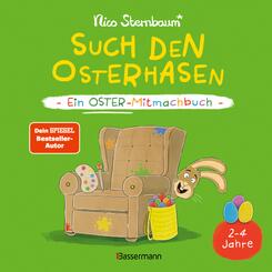 Such den Osterhasen. Ein Oster-Mitmachbuch. Zum Sch&uuml;tteln, Schaukeln, Pusten, Klopfen und sehen, was dann passiert. Von 2 bis 4 Jahren
