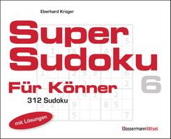 Supersudoku f&uuml;r K&ouml;nner 6 (5 Exemplare &agrave; 3,99 EUR)