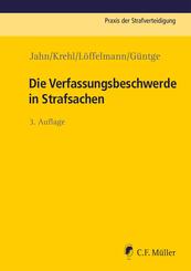 Die Verfassungsbeschwerde in Strafsachen