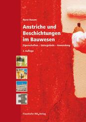 Anstriche und Beschichtungen im Bauwesen.