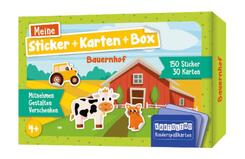 Meine Sticker + Karten + Box - Bauernhof, m. 1 Beilage