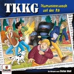 Ein Fall f&uuml;r TKKG - Diamantenrausch auf der A9,1 Audio-CD