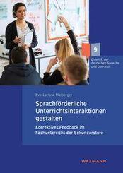 Sprachf&ouml;rderliche Unterrichtsinteraktionen gestalten