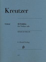 42 Et&uuml;den f&uuml;r Violine solo