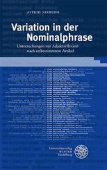 Variation in der Nominalphrase
