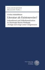 Literatur als Existenzweise?