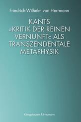 Kants &raquo;Kritik der reinen Vernunft&laquo; als transzendentale Metaphysik