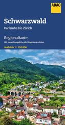 ADAC Regionalkarte 14 Schwarzwald 1:150.000