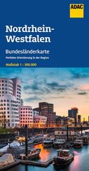ADAC Bundesl&auml;nderkarte Deutschland 06 Nordrhein-Westfalen 1:300.000