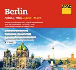 ADAC Autofahreratlas Berlin 1:14.000