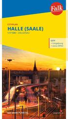 Falk Cityplan Halle (Saale) 1:17.500