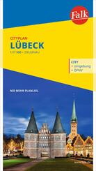 Falk Cityplan L&uuml;beck 1:17.500