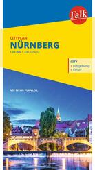 Falk Cityplan N&uuml;rnberg 1:20.000