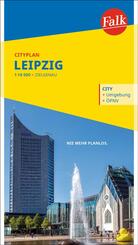 Falk Cityplan Leipzig 1:18.000