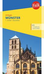 Falk Cityplan M&uuml;nster 1:20.000
