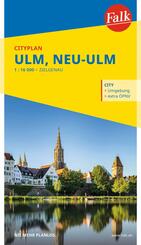Falk Cityplan Ulm, Neu-Ulm 1:16.000