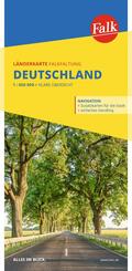 Falk L&auml;nderkarte Falkfaltung Deutschland 1:650.000