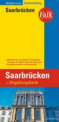Falk Stadtplan Extra Saarbr&uuml;cken 1:20.000