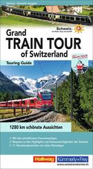 Hallwag Reisef&uuml;hrer Grand Train Tour of Switzerland, deutsche Ausgabe