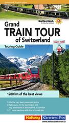 Hallwag Reisef&uuml;hrer Grand Train Tour of Switzerland, englische Ausgabe