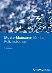 Musterklausuren f&uuml;r das Polizeistudium