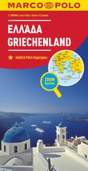 MARCO POLO L&auml;nderkarte Griechenland 1:800 000