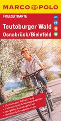 MARCO POLO Freizeitkarte 13 Teutoburger Wald, Osnabr&uuml;ck, Bielefeld 1:110.000