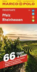 MARCO POLO Freizeitkarte 31 Pfalz, Rheinhessen 1:115.000