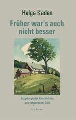 Fr&uuml;her war's auch nicht besser