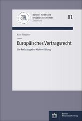 Europ&auml;isches Vertragsrecht