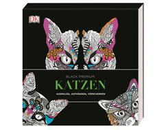 Black Premium. Katzen. Ausmalen, Aufh&auml;ngen, Verschenken.