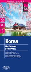 Reise Know-How Landkarte Korea, Nord und S&uuml;d 1 : 700.000