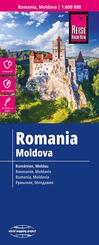 Reise Know-How Landkarte Rum&auml;nien, Moldau / Romania, Moldova (1:600.000)