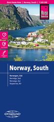 Reise Know-How Landkarte Norwegen, S&uuml;d / Norway, South (1:500.000)