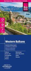 Reise Know-How Landkarte Westliche Balkanregion | Western Balkans (1:725.000)