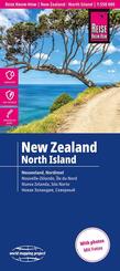 Reise Know-How Landkarte Neuseeland, Nordinsel | New Zealand, North Island (1:550.000)