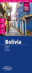 Reise Know-How Landkarte Bolivien / Bolivia (1:1.300.000)