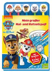 PAW Patrol: Mein gro&szlig;er Mal- und R&auml;tselspa&szlig;